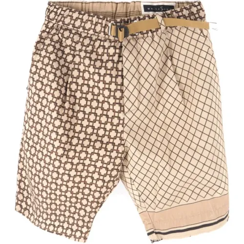 Shorts , male, Sizes: L, M - White Sand - Modalova