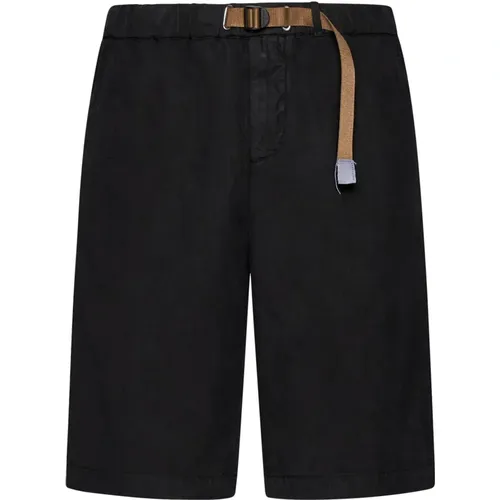 Elastic Waist Shorts , male, Sizes: XL, S, M, L - White Sand - Modalova