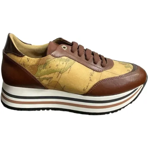 Geo Classic Braune Sneakers - Alviero Martini 1a Classe - Modalova