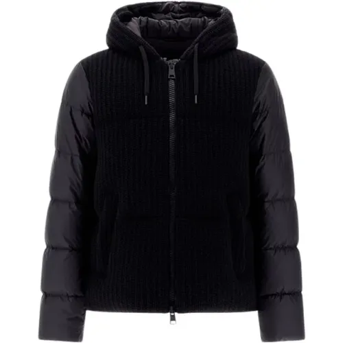 Nylon und Strick Bomberjacke Herno - Herno - Modalova