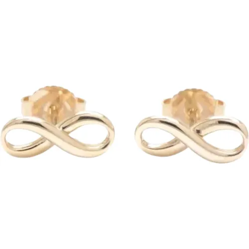 Pre-owned Rose Gold earrings , female, Sizes: ONE SIZE - Tiffany & Co. Pre-owned - Modalova