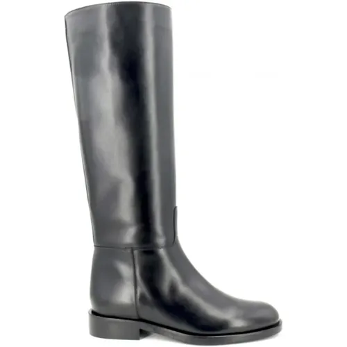 Leather Boots - Nero , female, Sizes: 4 1/2 UK - Bervicato - Modalova