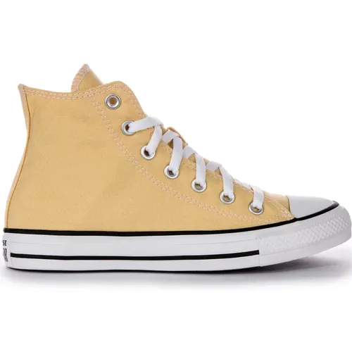 High Top Peach Trainers , female, Sizes: 8 UK, 7 UK, 6 UK, 5 UK, 4 UK, 3 1/2 UK, 3 UK, 4 1/2 UK, 6 1/2 UK - Converse - Modalova