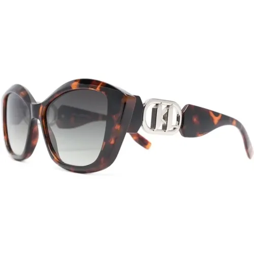 Kl6102S 240 Sunglasses , female, Sizes: 56 MM - Karl Lagerfeld - Modalova