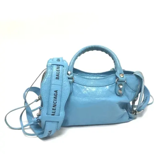 Pre-owned Leather shoulder-bags , female, Sizes: ONE SIZE - Balenciaga Vintage - Modalova