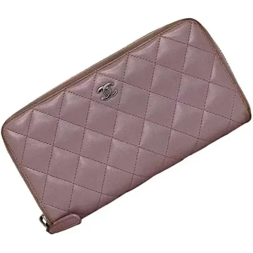 Pre-owned Leather wallets , female, Sizes: ONE SIZE - Chanel Vintage - Modalova