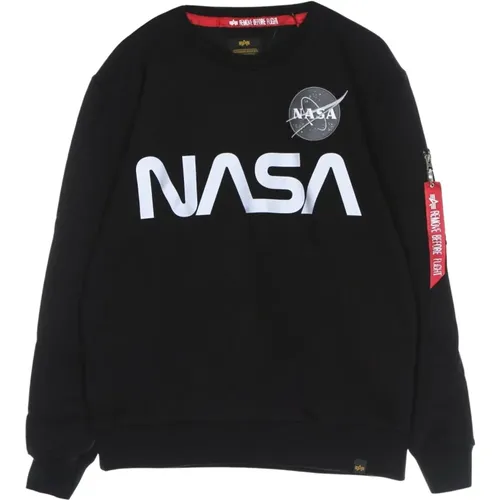 Sweatshirts , male, Sizes: S, M - alpha industries - Modalova