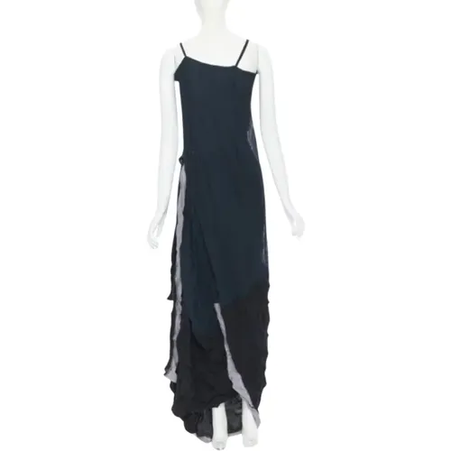 Pre-owned Cotton dresses , female, Sizes: S - Yohji Yamamoto Pre-owned - Modalova