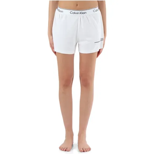 Elastische Taille Logo Print Shorts - Calvin Klein - Modalova