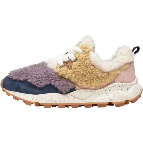 Sneakers Pampas Woman Teddy , Damen, Größe: 38 EU - Flower Mountain - Modalova