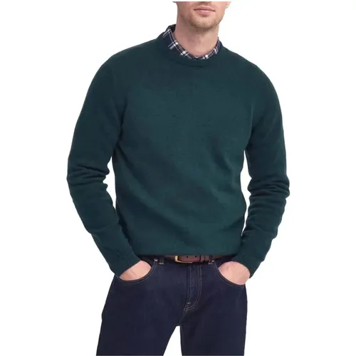 Herren Ellbogen-Patch Pullover , Herren, Größe: M - Barbour - Modalova