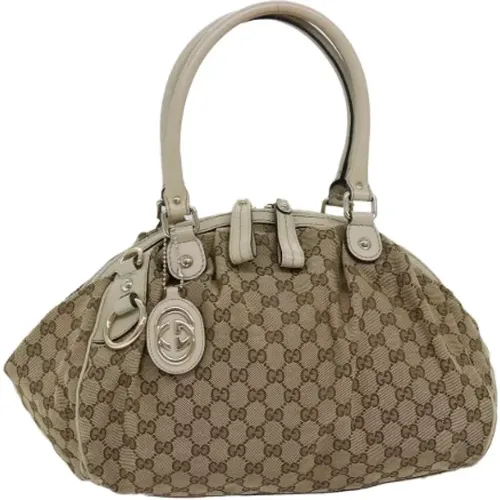 Pre-owned Canvas gucci-bags , female, Sizes: ONE SIZE - Gucci Vintage - Modalova