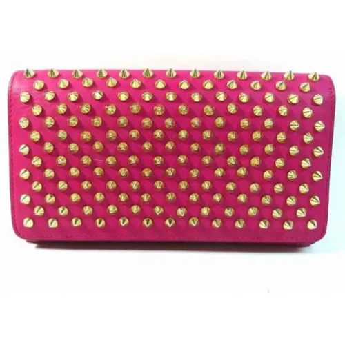 Pre-owned Leather wallets , female, Sizes: ONE SIZE - Christian Louboutin Pre-owned - Modalova