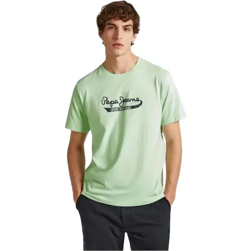 Claude T-shirt , Herren, Größe: L - Pepe Jeans - Modalova