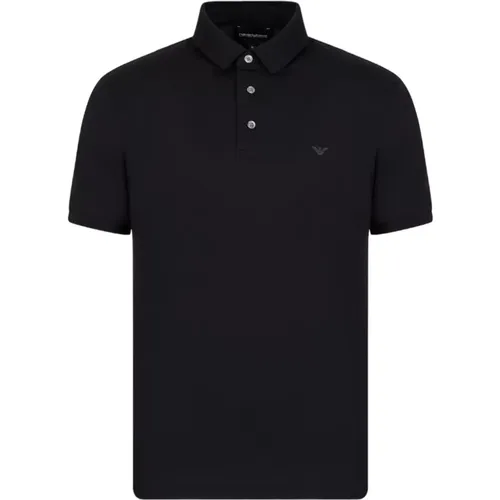 Polo-Shirt mit Kurzen Ärmeln , Herren, Größe: 2XL - Emporio Armani - Modalova