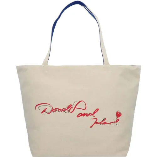 Disney Inspired Reversible Tote Bag , female, Sizes: ONE SIZE - Karl Lagerfeld - Modalova