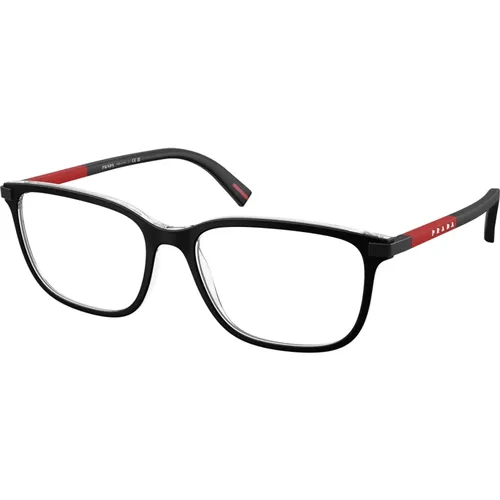 Stylische Brille PS 02Rv , Herren, Größe: 54 MM - Prada - Modalova