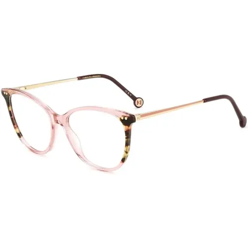 Rosa Havana Brille für modebewusste Frauen , Damen, Größe: 54 MM - Carolina Herrera - Modalova