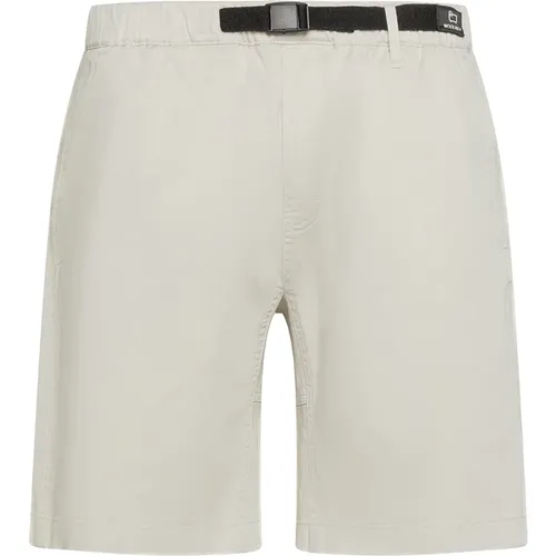 Graue Shorts für Männer , Herren, Größe: XL - Woolrich - Modalova