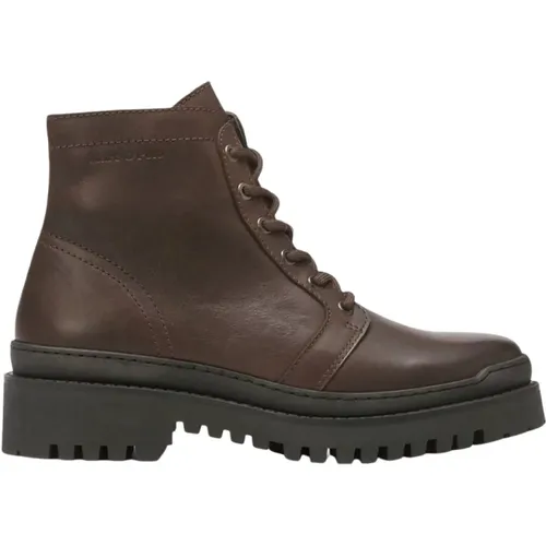 Stylish Men`s Leather Ankle Boots , male, Sizes: 10 UK, 7 UK, 8 UK - Marc O'Polo - Modalova