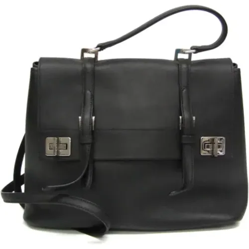 Pre-owned Leather handbags , female, Sizes: ONE SIZE - Prada Vintage - Modalova