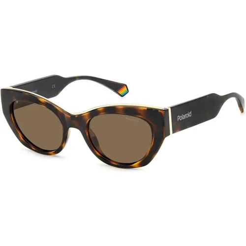 Havana Sunglasses with Brown Lenses,Sunglasses PLD 6199/S/X,/Bronze Sunglasses - Polaroid - Modalova