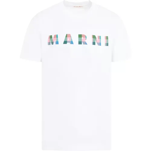 Cotton T-shirt , male, Sizes: XL - Marni - Modalova