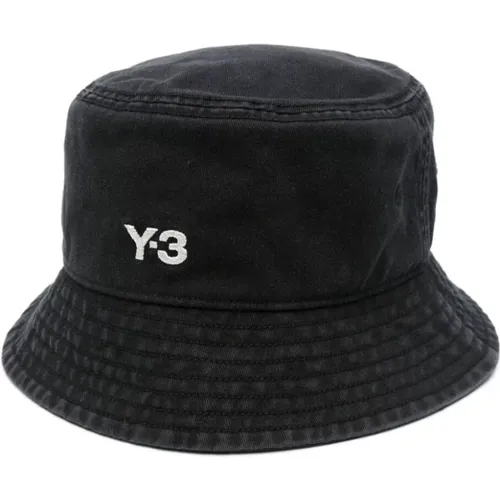 Schwarzer Bucket Hat Y-3 - Y-3 - Modalova