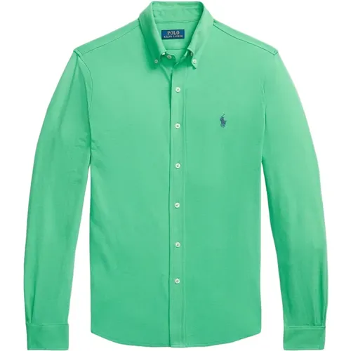 Ultra-Lightweight Piqué Shirt , male, Sizes: S - Polo Ralph Lauren - Modalova