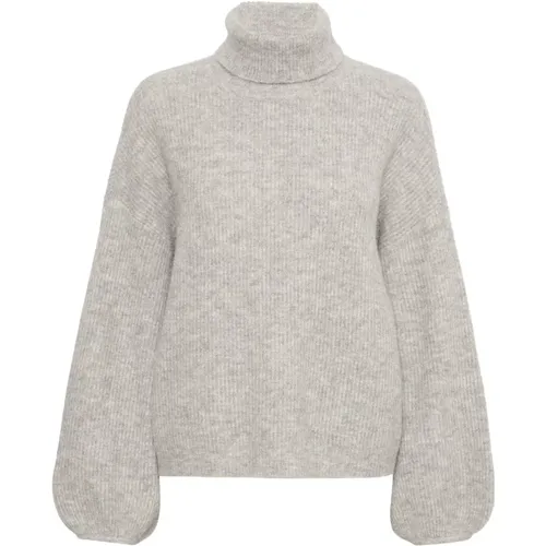 Soft and Stylish Alphagz Rollneck Sweater , female, Sizes: XL, 2XS, M, XS, L - Gestuz - Modalova