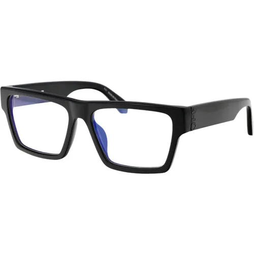 Stylish Optical Style 46 Glasses , unisex, Sizes: 56 MM - Off White - Modalova