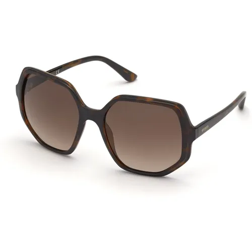 Stilvolle Sonnenbrille Gradient Braun - Guess - Modalova