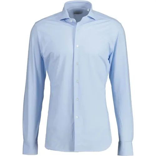 Lichtblauw Hyper Flex Shirt , male, Sizes: L, XL, S - Xacus - Modalova