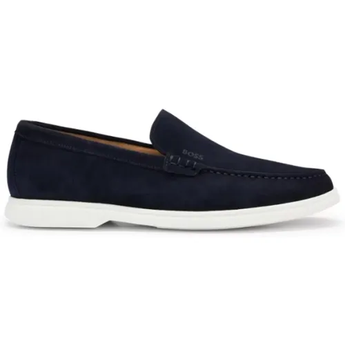 Flat shoes , male, Sizes: 10 UK - Hugo Boss - Modalova