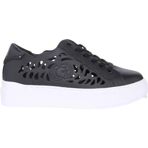 Lasercut Trainers for Women , female, Sizes: 5 UK, 4 UK, 3 UK - Guess - Modalova