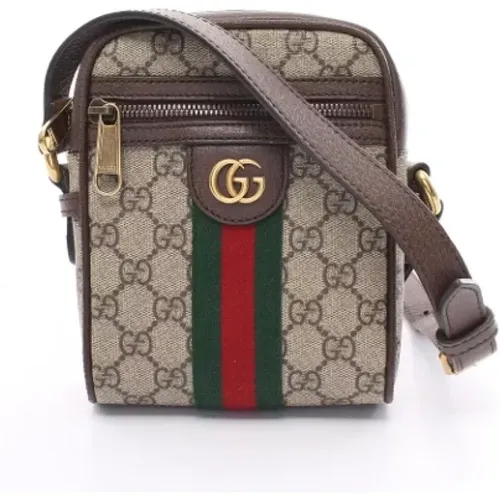 Pre-owned Canvas schultertasche - Gucci Vintage - Modalova