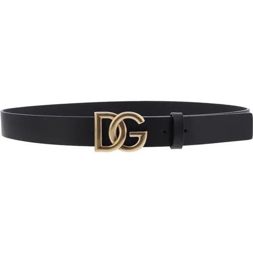 Belts , Herren, Größe: 120 CM - Dolce & Gabbana - Modalova