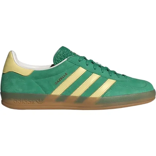 Grüne Wildleder Sneakers Ih7500 , Herren, Größe: 42 2/3 EU - Adidas - Modalova