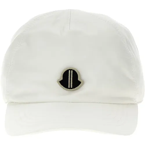 Baseball Hat with Logo Patch , male, Sizes: ONE SIZE - Moncler - Modalova