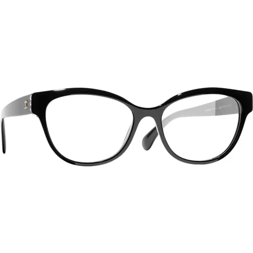 Schwarze Optische Brille mit Zubehör - Chanel - Modalova