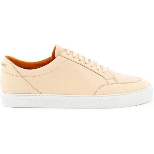 Leather Sneaker , female, Sizes: 7 UK - Burberry - Modalova