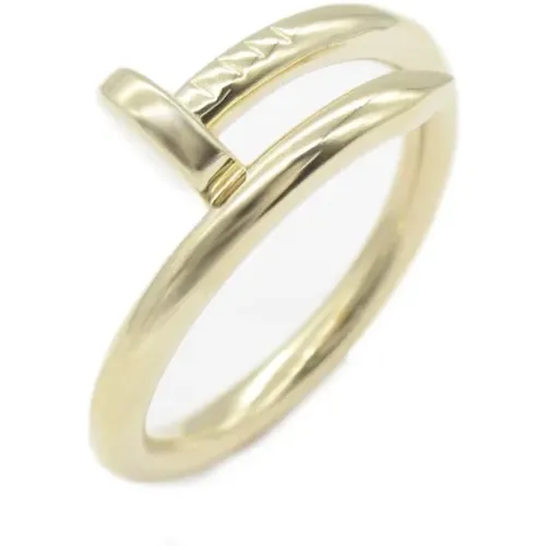 Pre-owned Gold rings , female, Sizes: ONE SIZE - Cartier Vintage - Modalova