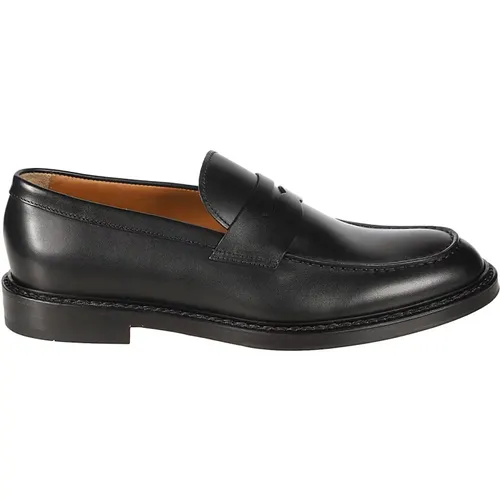 Classic Penny Loafers for Men , male, Sizes: 7 1/2 UK, 9 UK, 7 UK, 8 UK, 8 1/2 UK, 10 UK, 6 1/2 UK - Doucal's - Modalova