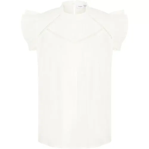 Eliosz Top Bluser Coconut Milk , female, Sizes: L - Saint Tropez - Modalova