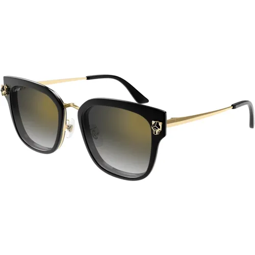 Ct0508S 001 Sunglasses , female, Sizes: 60 MM - Cartier - Modalova