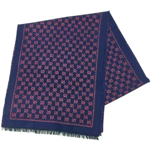 Pre-owned Wool scarves , female, Sizes: ONE SIZE - Gucci Vintage - Modalova