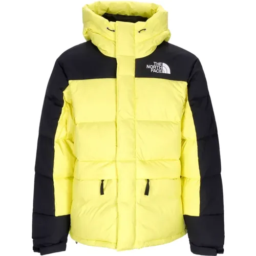 Gelbe Daunenparka Jacke , Herren, Größe: M - The North Face - Modalova