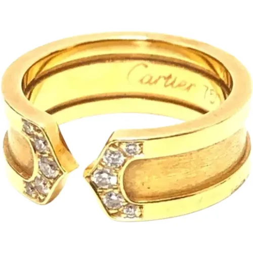 Pre-owned Gold rings , female, Sizes: ONE SIZE - Cartier Vintage - Modalova