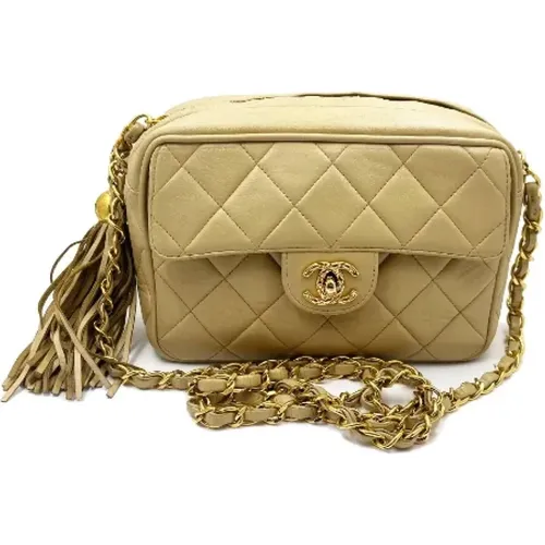 Pre-owned Leather chanel-bags , female, Sizes: ONE SIZE - Chanel Vintage - Modalova