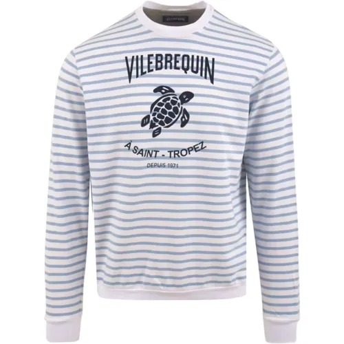 Weiße Sweater Modell Vbmsw0059 , Herren, Größe: S - Vilebrequin - Modalova